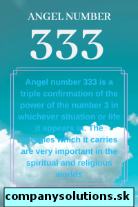 333 anjelské číslo