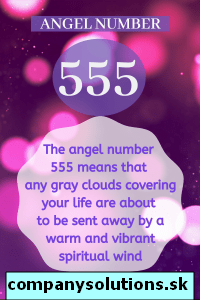 देवदूत क्रमांक 555