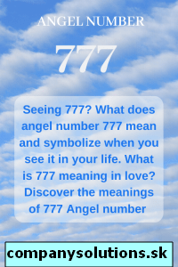 anjel číslo 777 symbol dobrého osudu