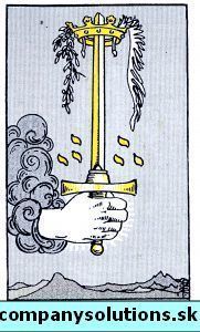 Tarotové karty meča - význam obleku meča